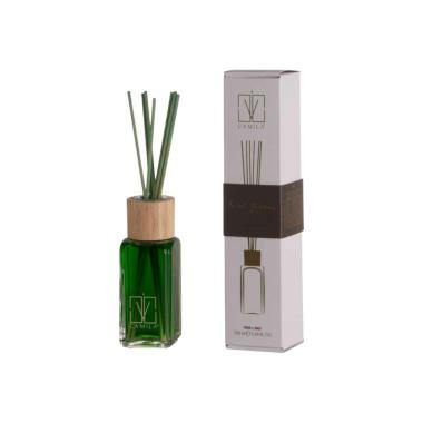 Diffusore 100 ml trasparente verde secret garden Camila