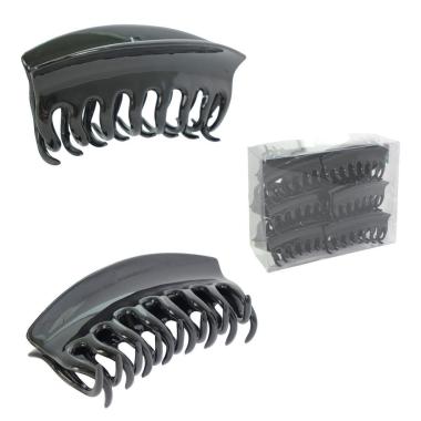 Pinza fermacapelli nera