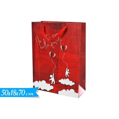 Shopper tema san valentino 50x70x18 cm