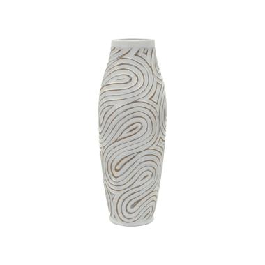 Vaso resina oblix cm Ø 18,5x50 (apertura cm Ø 9)