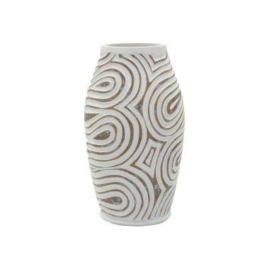 Vaso resina oblix cm Ø 19,5x35 (apertura cm Ø 10,5)