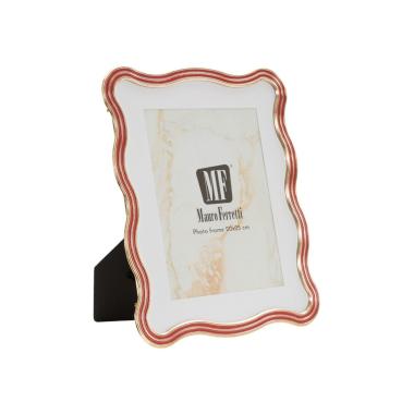 Cornice elizabeth rossa cm 22,7x1,3x27,6 (misura interna cm 20x25) min 2