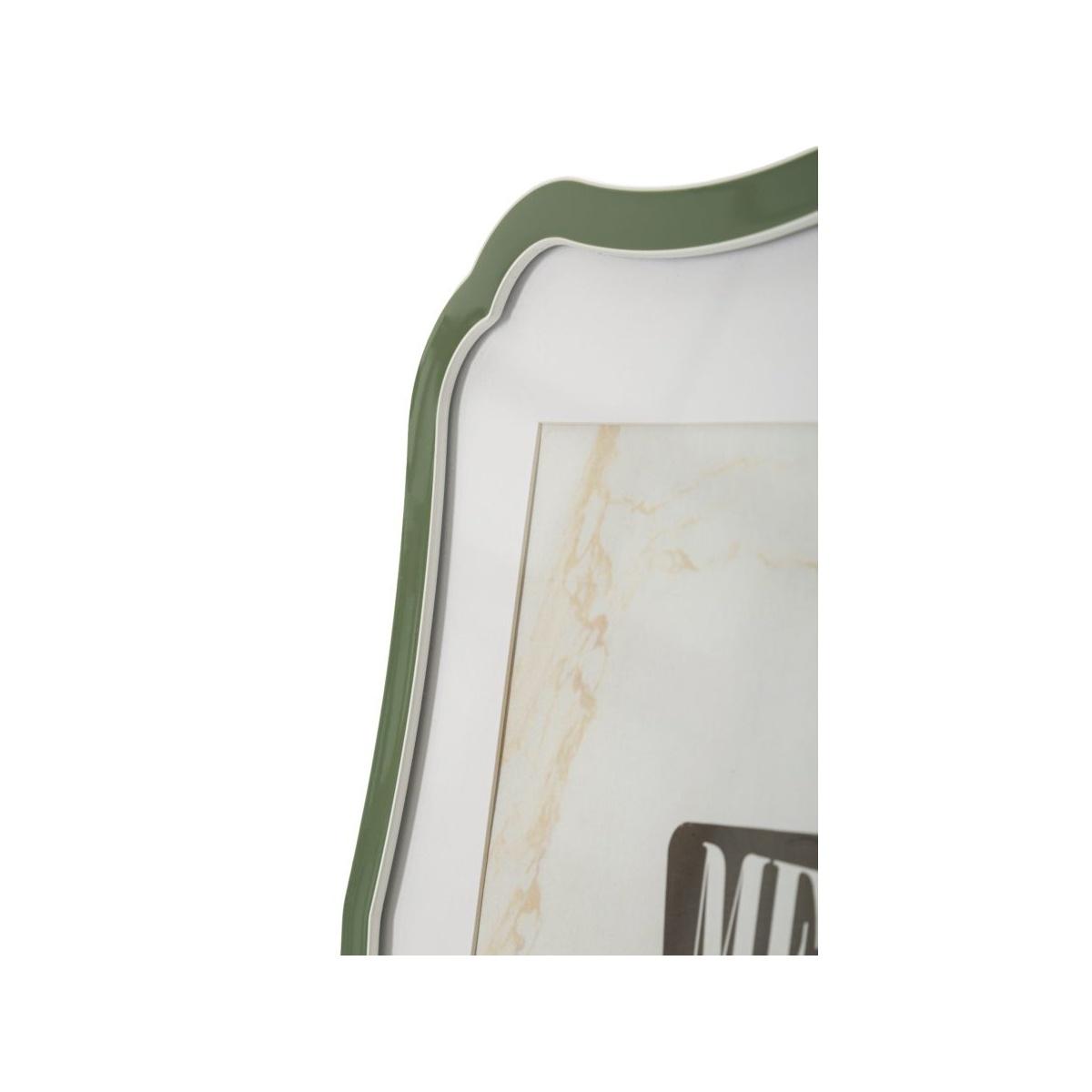 Cornice margot verde cm 22,1x1,4x27,2 (misura interna cm 20x25) min 2