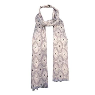 Sciarpa donna in viscosa motivo ikat Martissima by Marta Marzotto