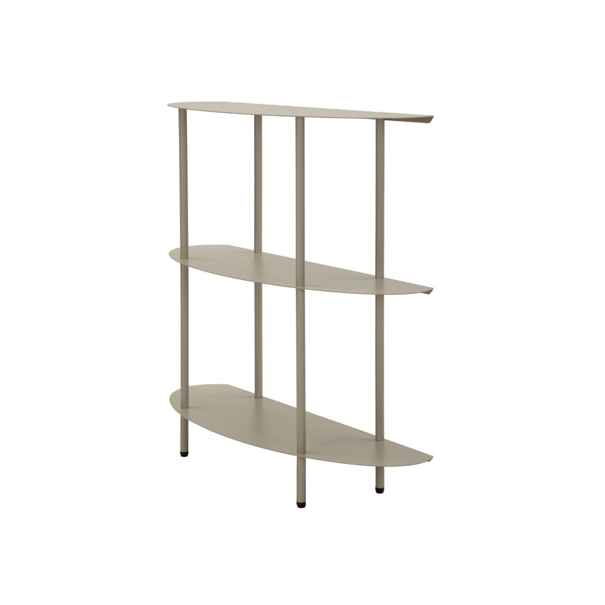 Console saturno tortora cm 90x28x81