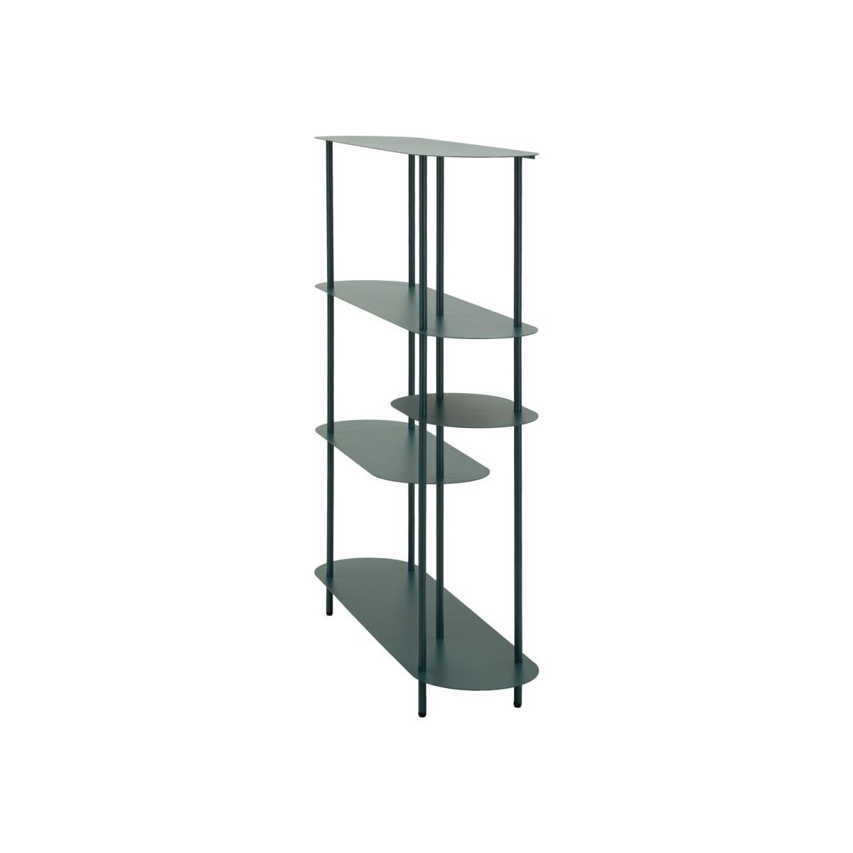 Libreria saturno ottanio cm 118x31x139