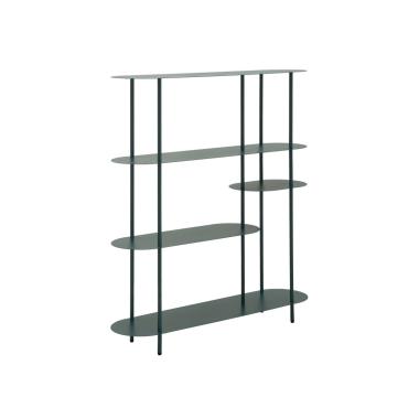 Libreria saturno ottanio cm 118x31x139