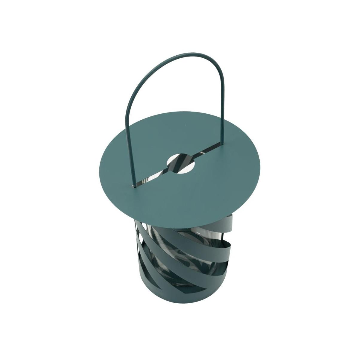 Lanterna saturno ottanio twist cm Ø 23x43