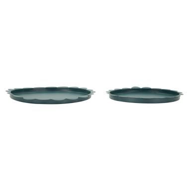 S/tasche saturno rot. ottanio coppia cm Ø 33x2-27,5x2
