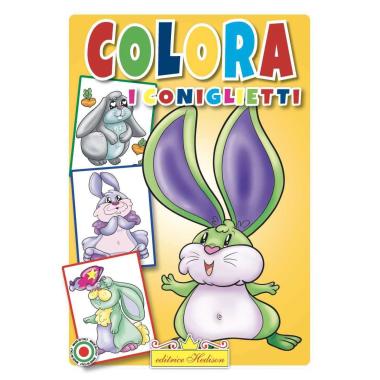 Libro da colorare i coniglietti