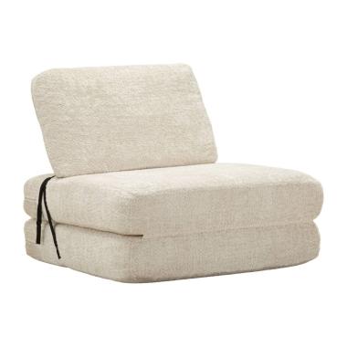 Poltrona/letto faster bianca cm 80x100x80 (compressa-misura letto cm204x80x18)