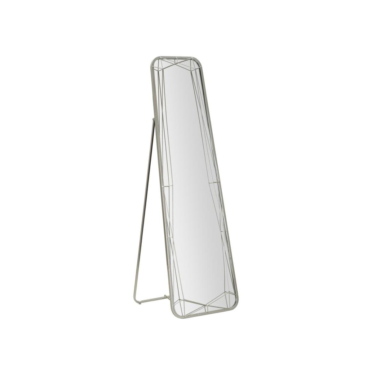 Specchio da terra silver cm 46x2-57x153 (misura specchio cm 43x150)