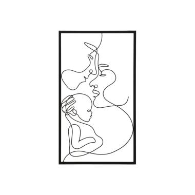 Pannello da muro family cm 40x1,3x70