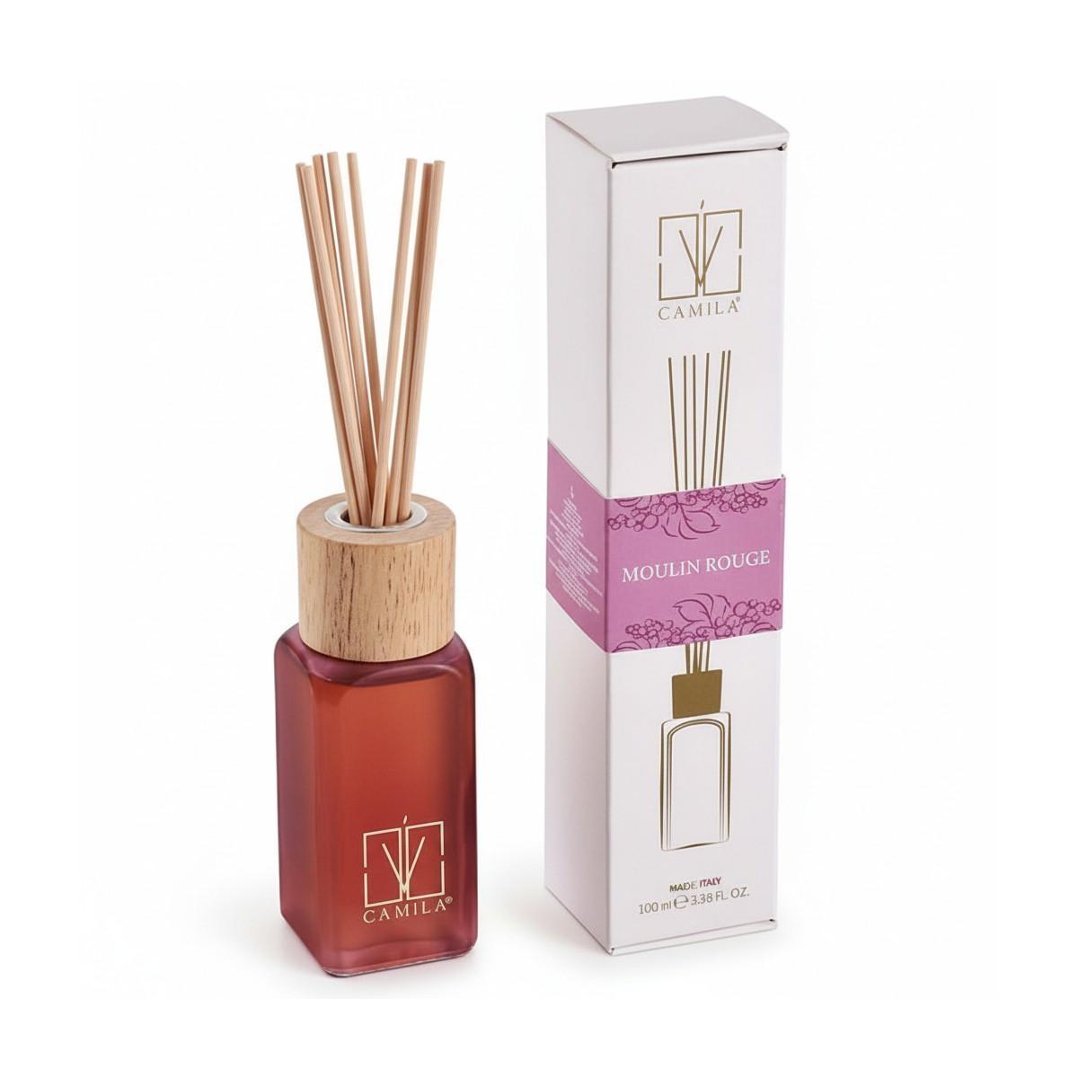 Diffusore 100 ml amaranto fragranza moulin rouge Camilia