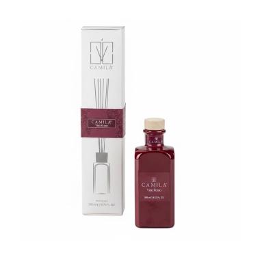 Diffusore Elegance 200 ml bordeaux fragranza vino rosso Camilia