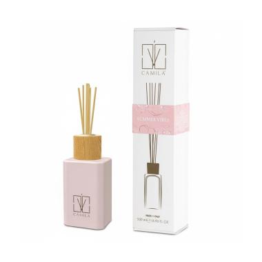 Diffusore 500 ml cipria chiaro fragranza summer vibes Camilia