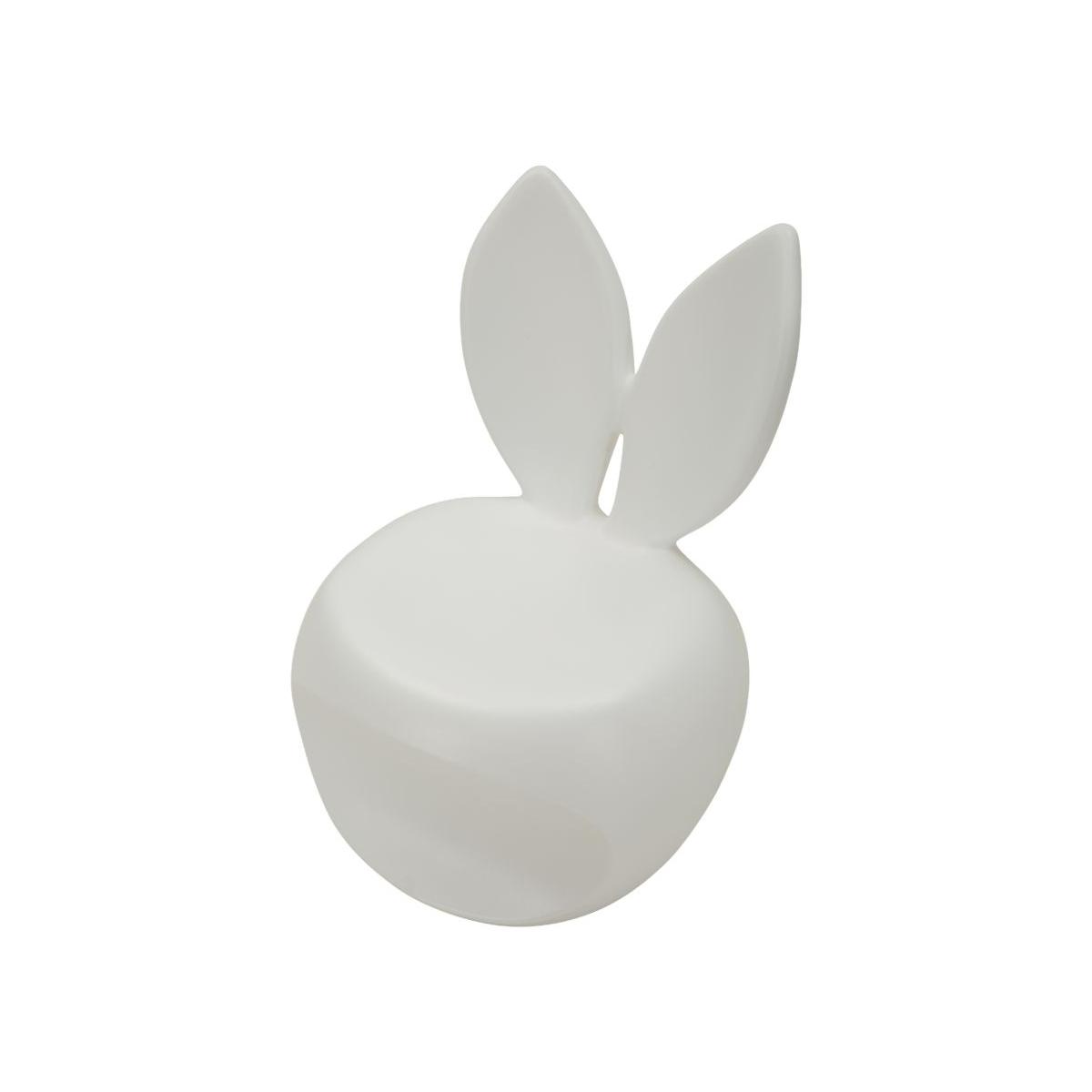 Sedia bunny bianca cm 57x55x79 (altezza seduta cm 39)<br><br>