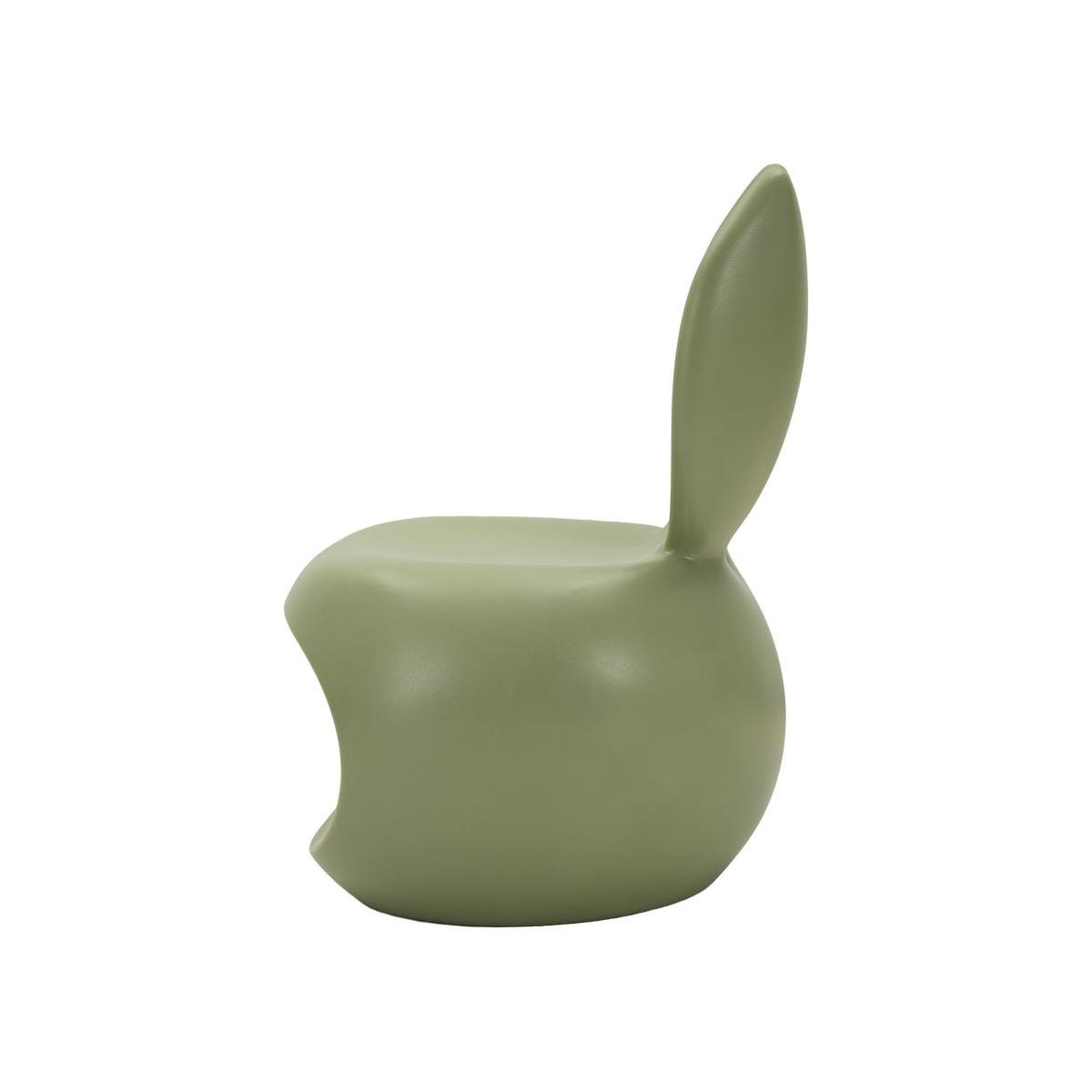 Sedia bunny verde cm 57x55x79 (altezza seduta cm 39)<br><br>