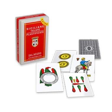 Carte da gioco Siciliane n.20 extra Dal Negro