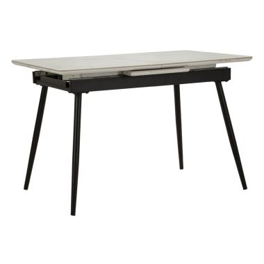 Tavolo da pranzo allungabile matt cm 120x80x75 (aperto 155x80x75)