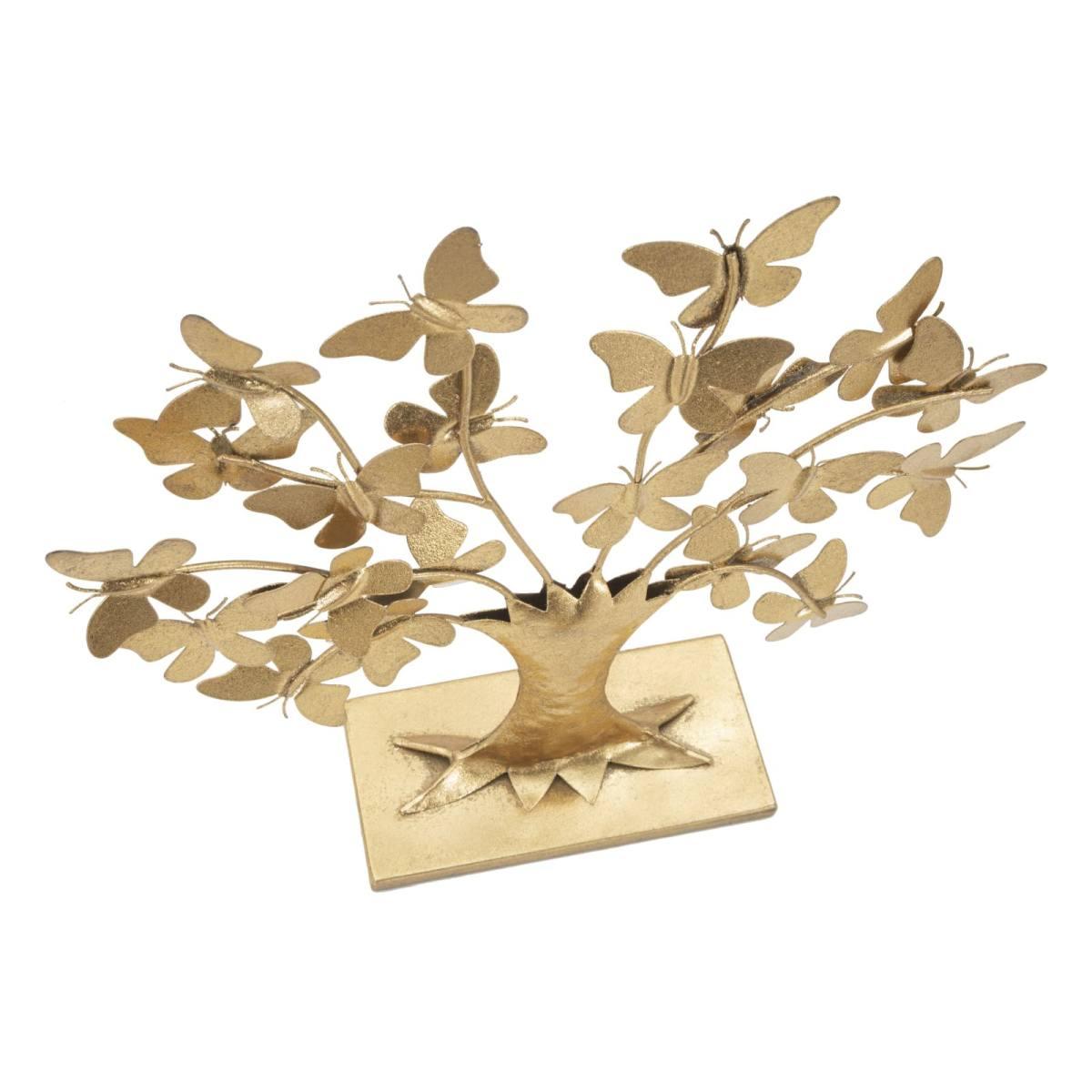Albero della vita c/farfalle glam cm 31x8x30 min 2