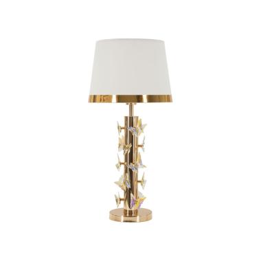 Lampada da tavolo gold butterfly cm Ø 35x74