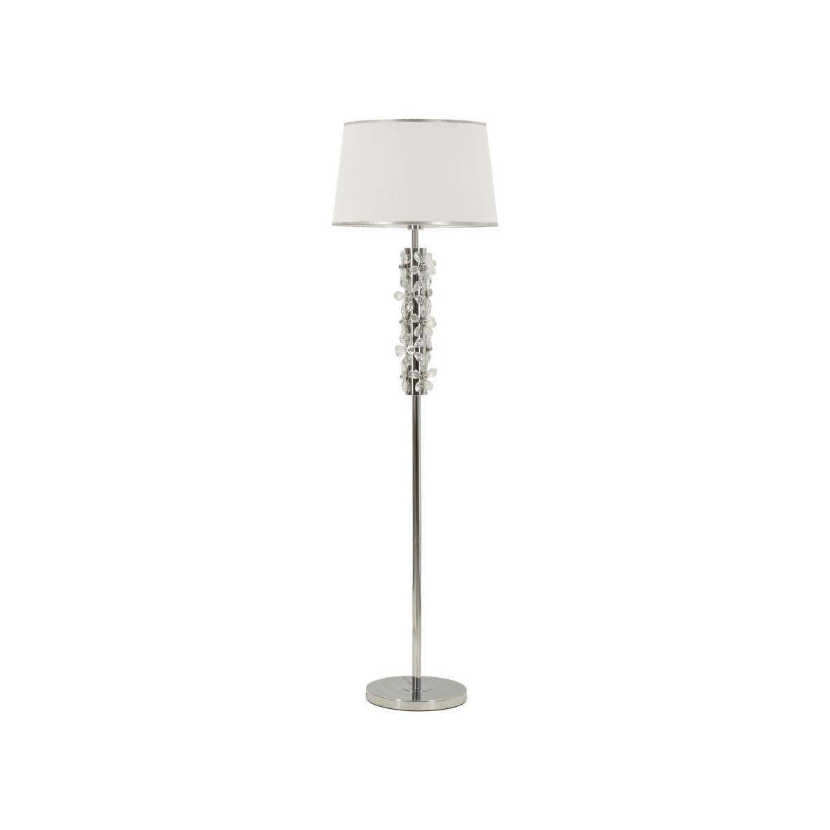 Lampada da terra silver flower cm Ø 45x157