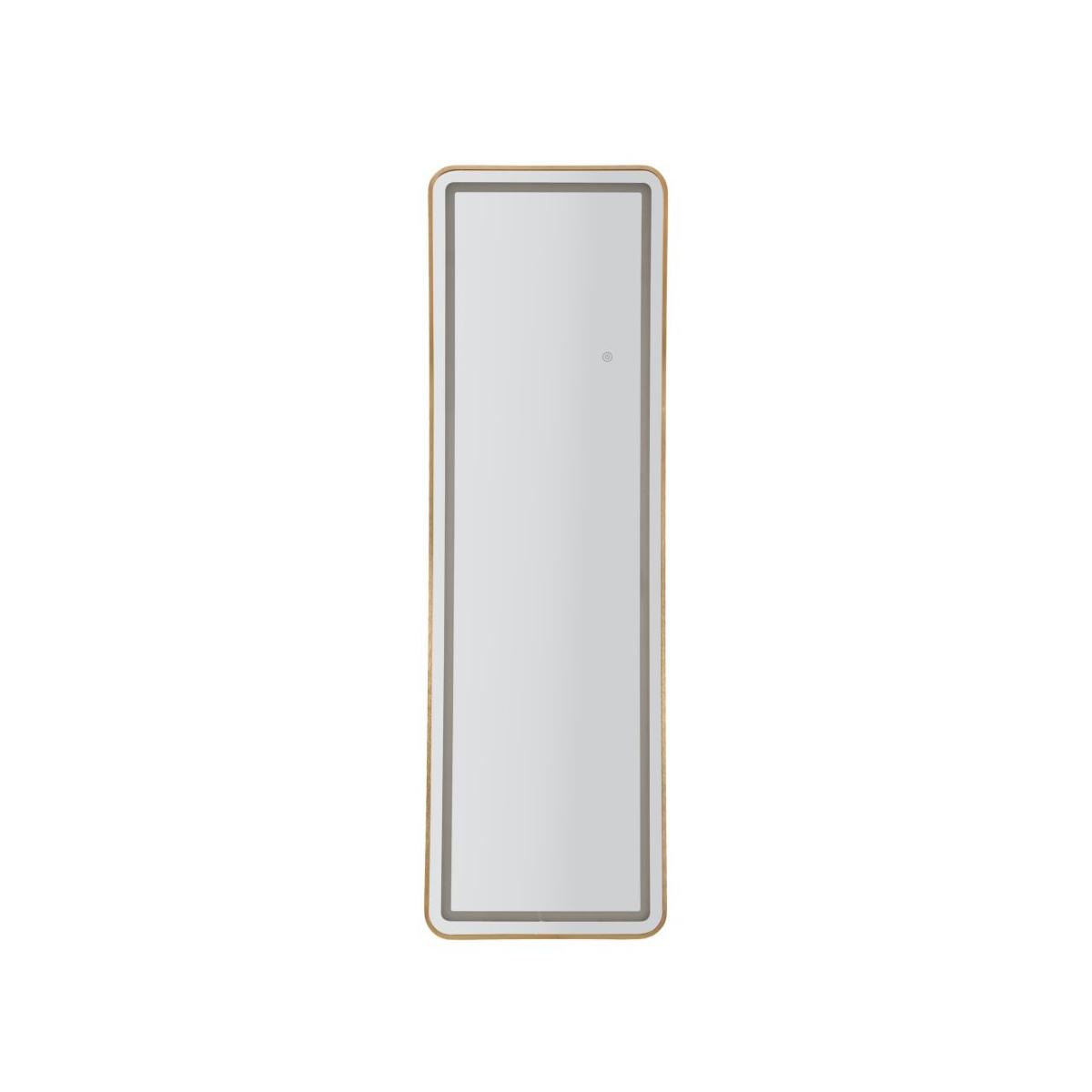 Specchio da terra led simple rett. cm 50x3-38x160 (3 tonalita' di luce)