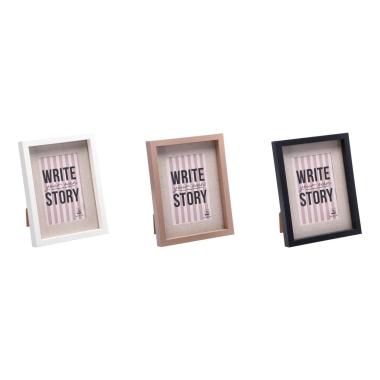 Portafoto singolo in mdf Pedro 10x15 cm