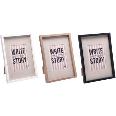 Portafoto singolo in mdf Pedro 15x20 cm