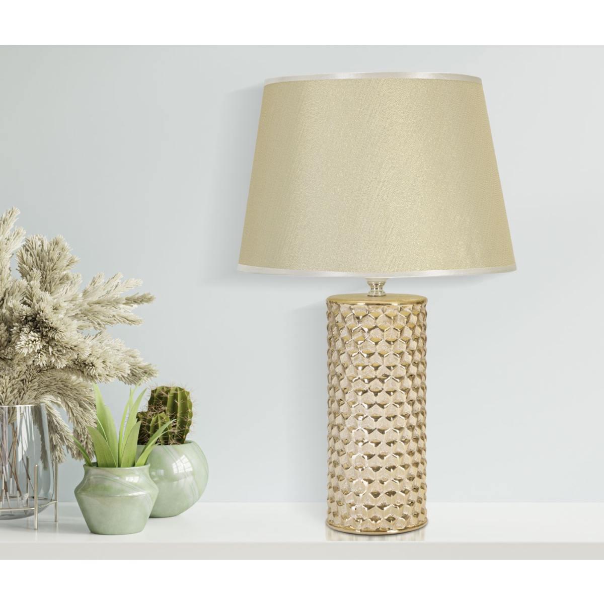 Lampada da tavolo glam gold cm Ø 30x47,5 min 2