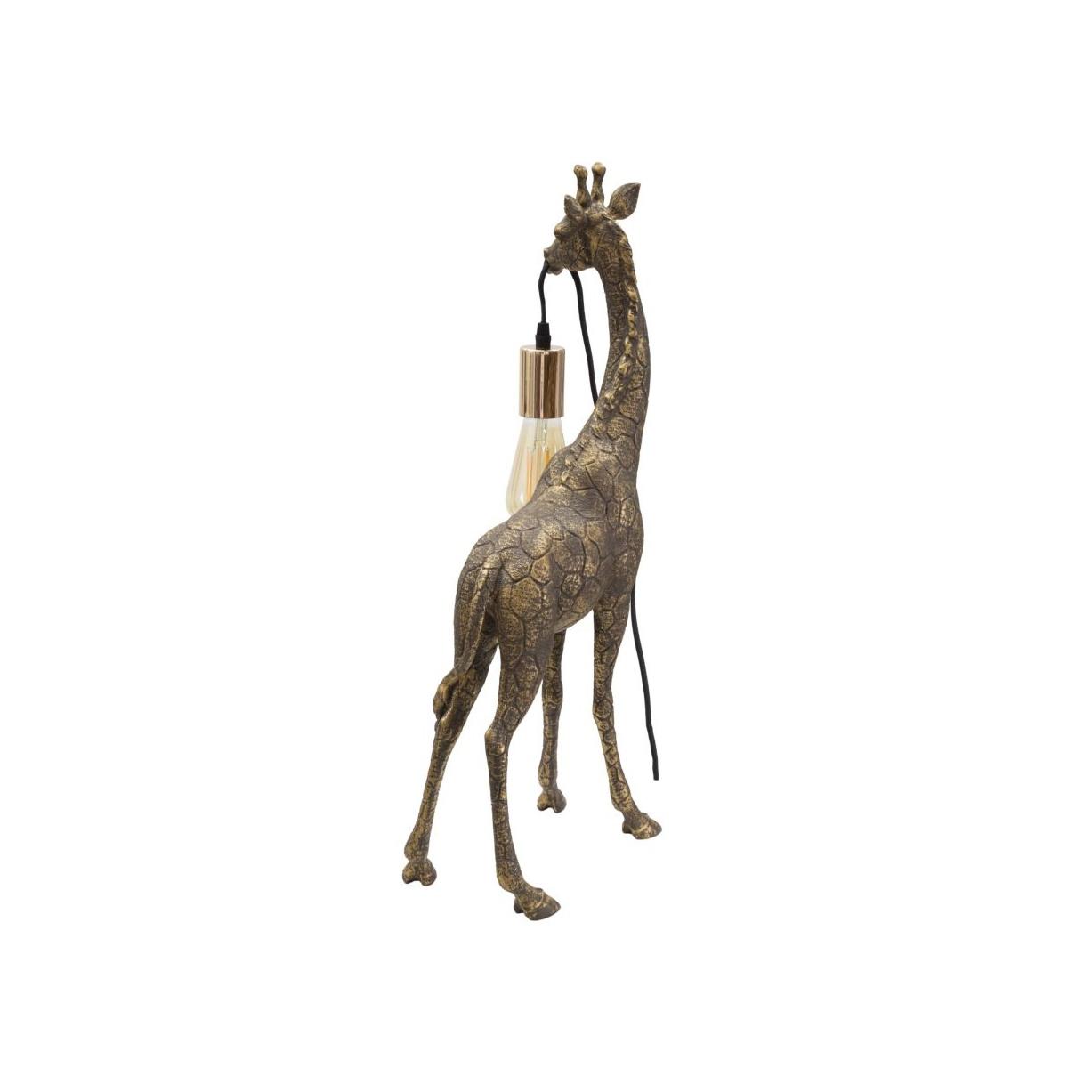 Lampada da tavolo giraffa cm 28x16x60