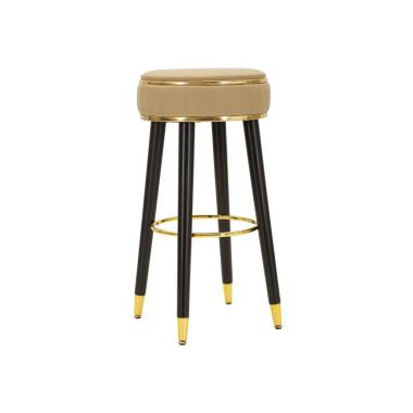 Sgabello bar london marrone cm Ø 38x74