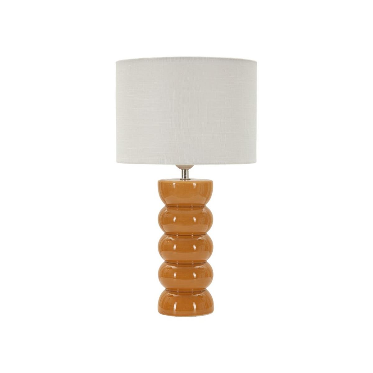Lampada da tavolo torr senape cm Ø 25x46