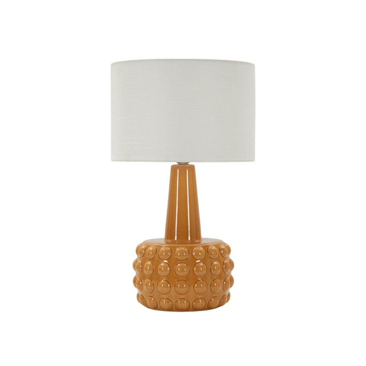 Lampada da tavolo gress senape cm Ø 30x51,5