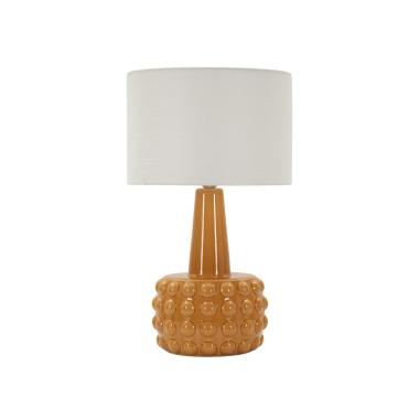 Lampada da tavolo gress senape cm Ø 30x51,5
