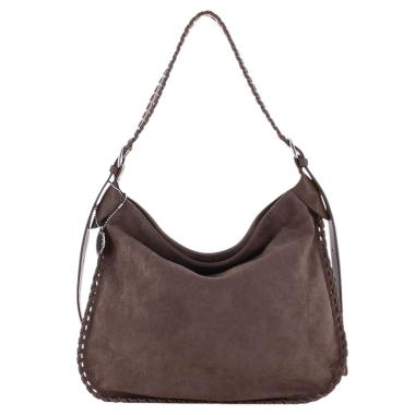 Borsa tracolla donna effetto scamosciato Marina Galanti