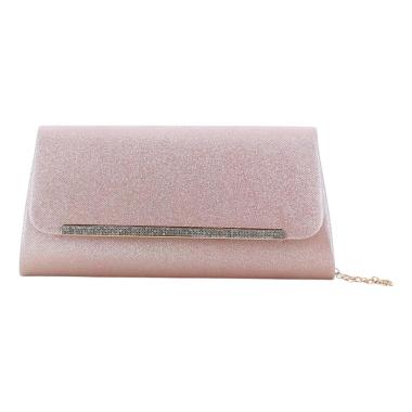 Borsa cerimonia donna in tessuto glitter con brillantini Marina Galanti