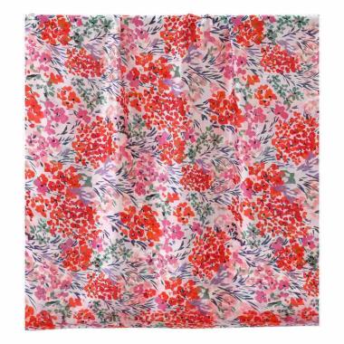 Foulard donna in seta stampa floreale Capoverde