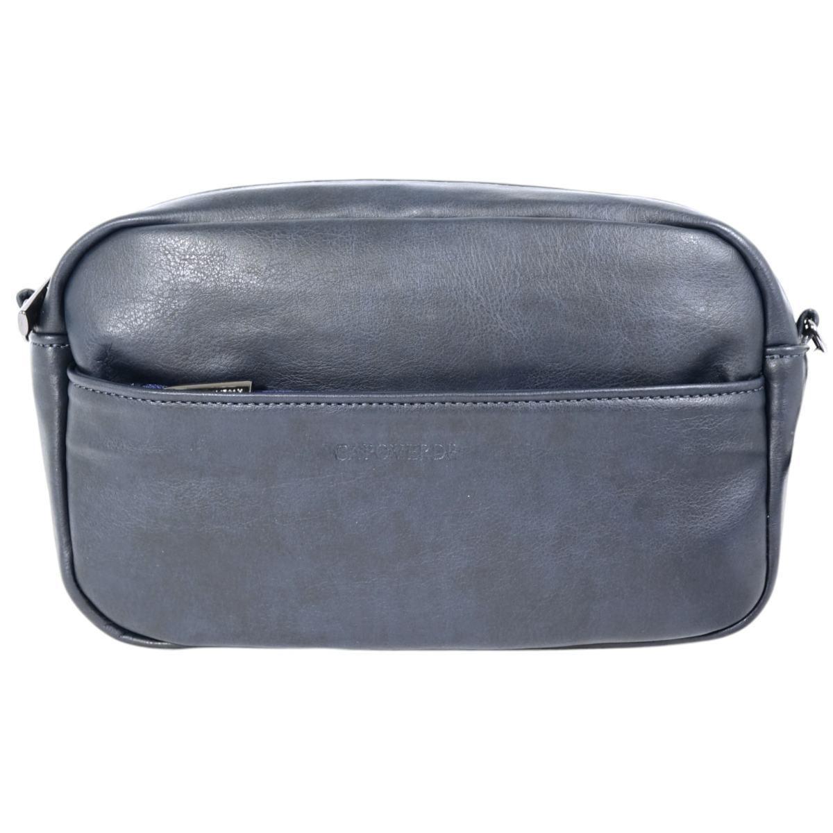 Pochette uomo con tracolla in ecopelle Capoverde Made in Italy