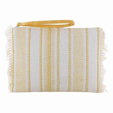 Beauty donna a righe con frange Marina Galanti