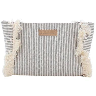 Beauty donna a righe con frange Marina Galanti