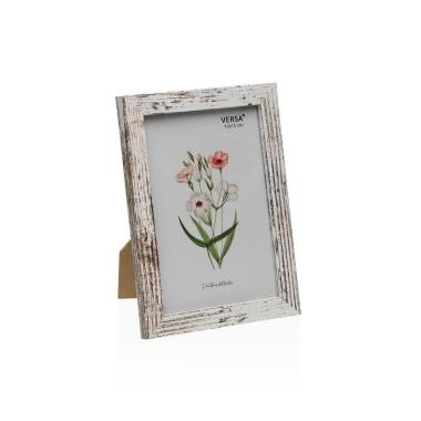 Cornice portafoto in mdf effetto anticato 10x15 cm