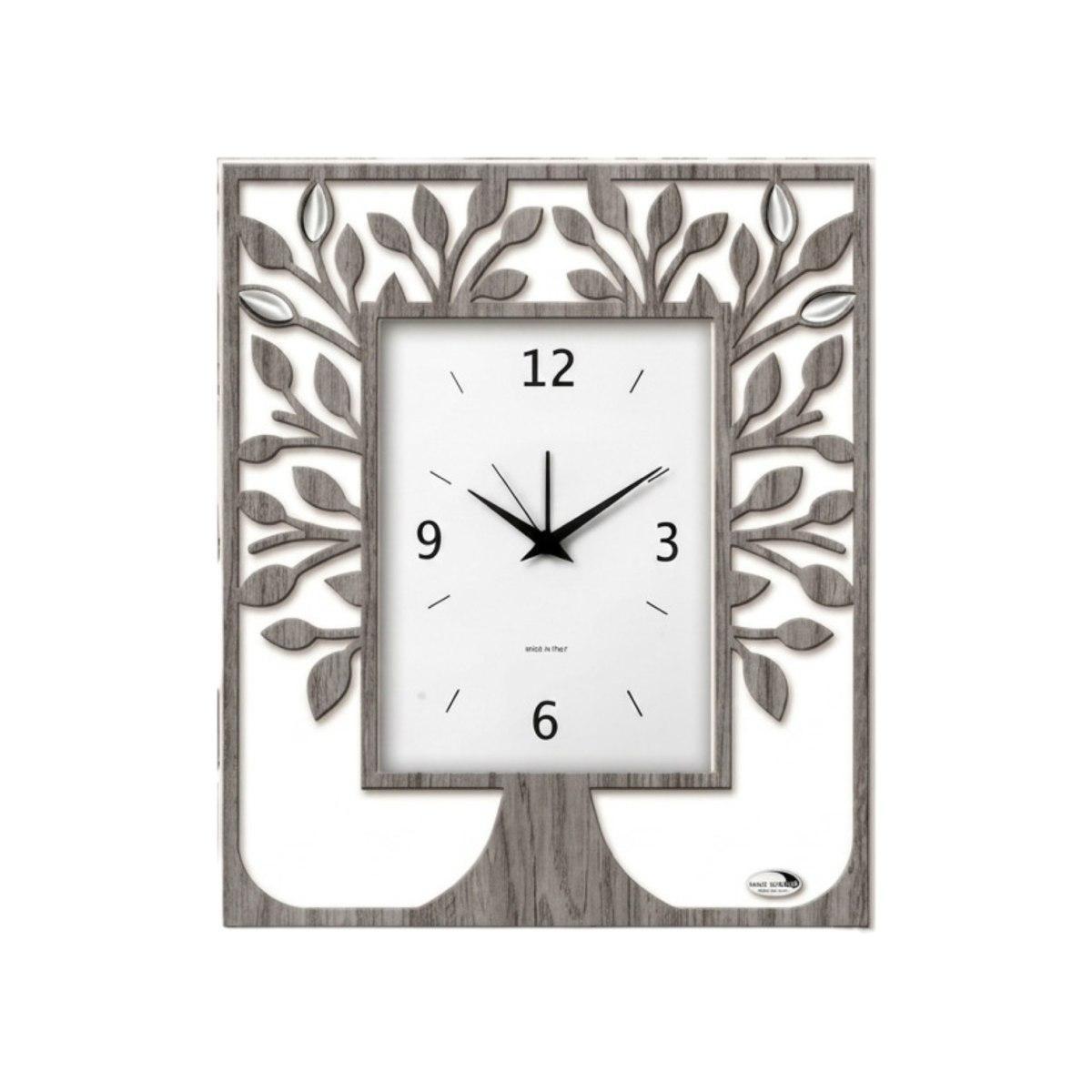 Sveglia cornice 10x15 cm albero laserato Valenti