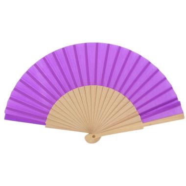 Ventaglio in tessuto colori assortiti d.34 cm