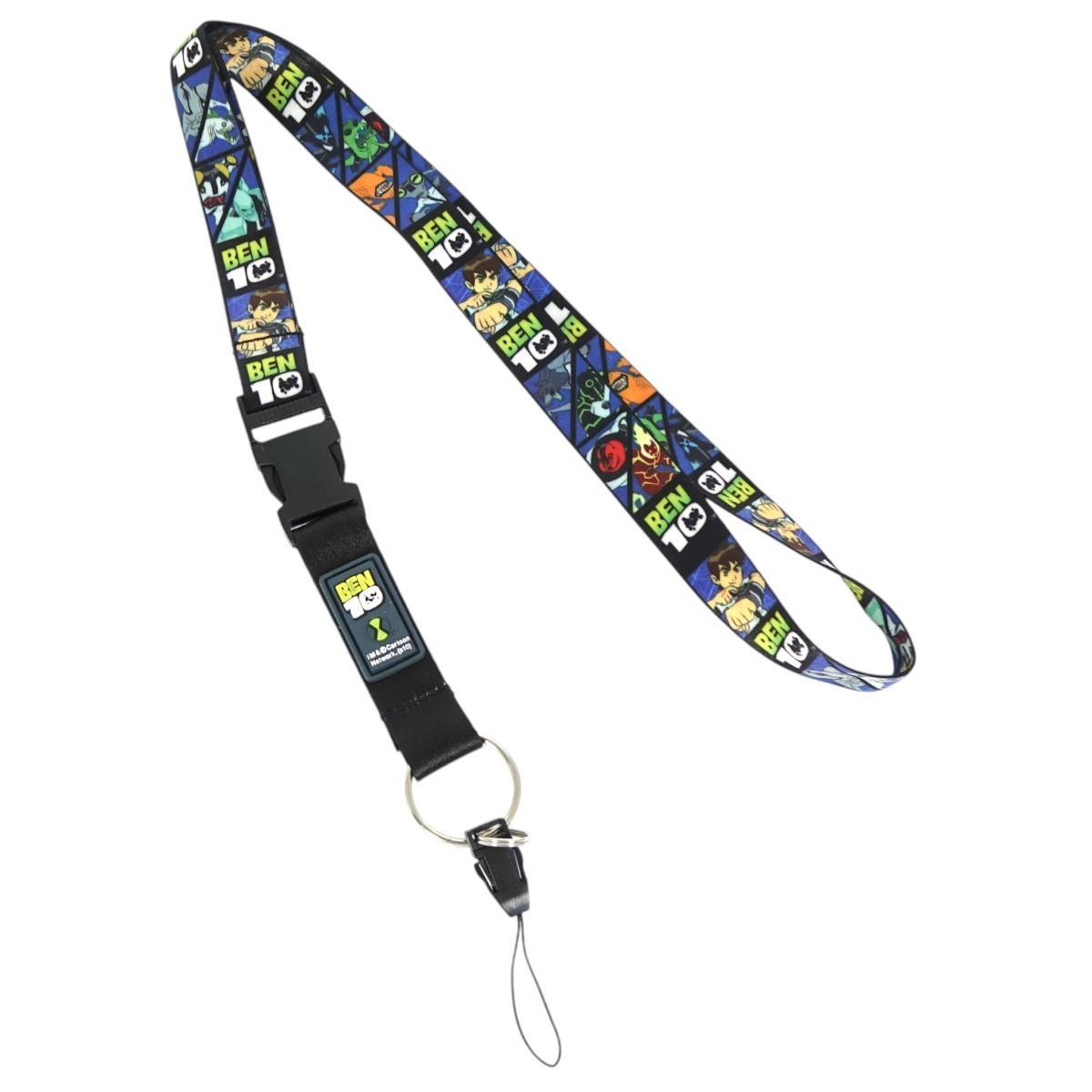 Laccio da collo portachiavi e portacellulare Ben 10