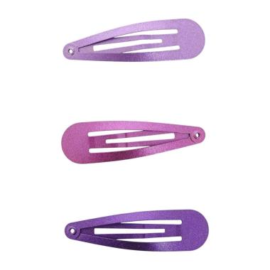 Clic clac per capelli 5 cm toni del viola