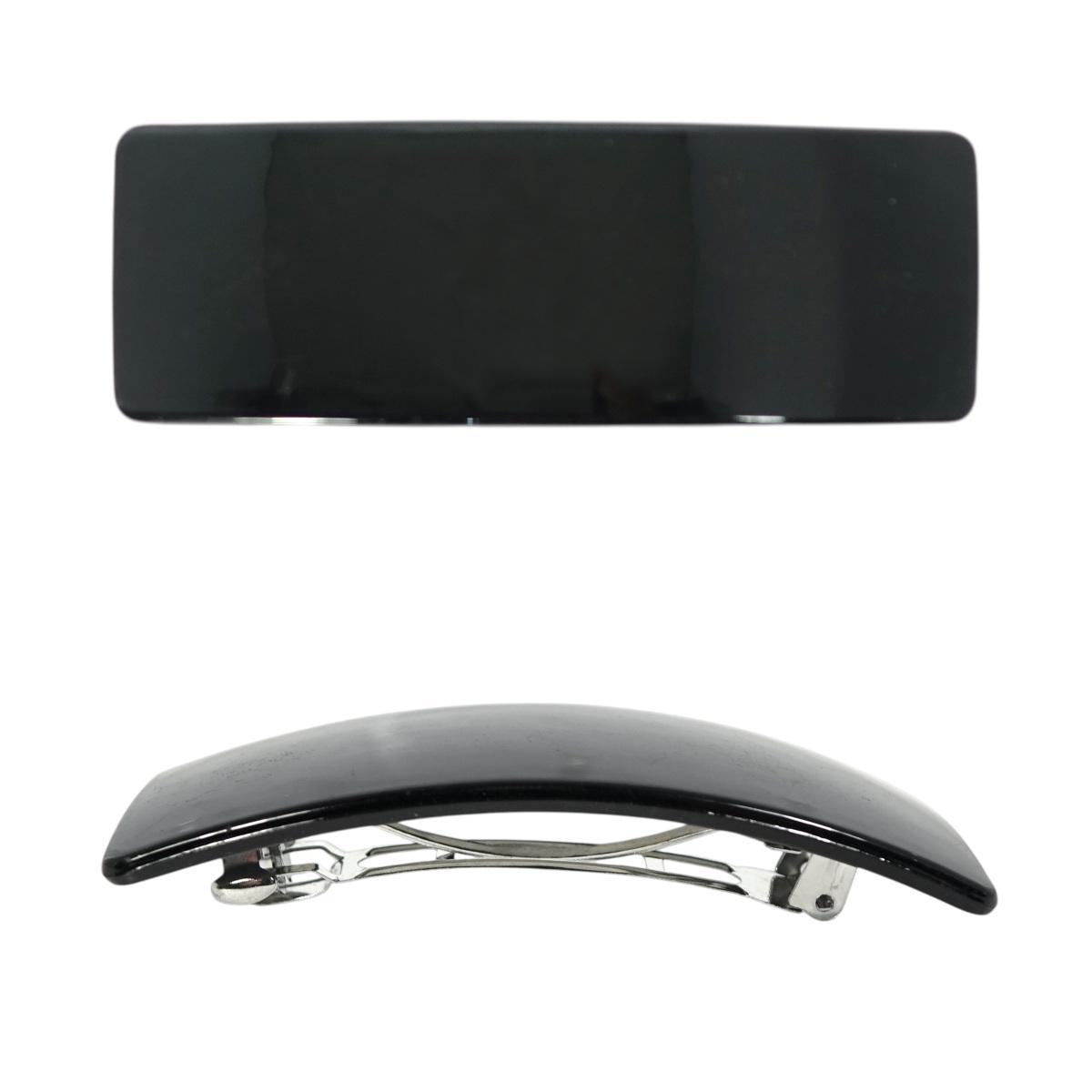 Matik per capelli rettangolare nero h.3 x l.9 cm