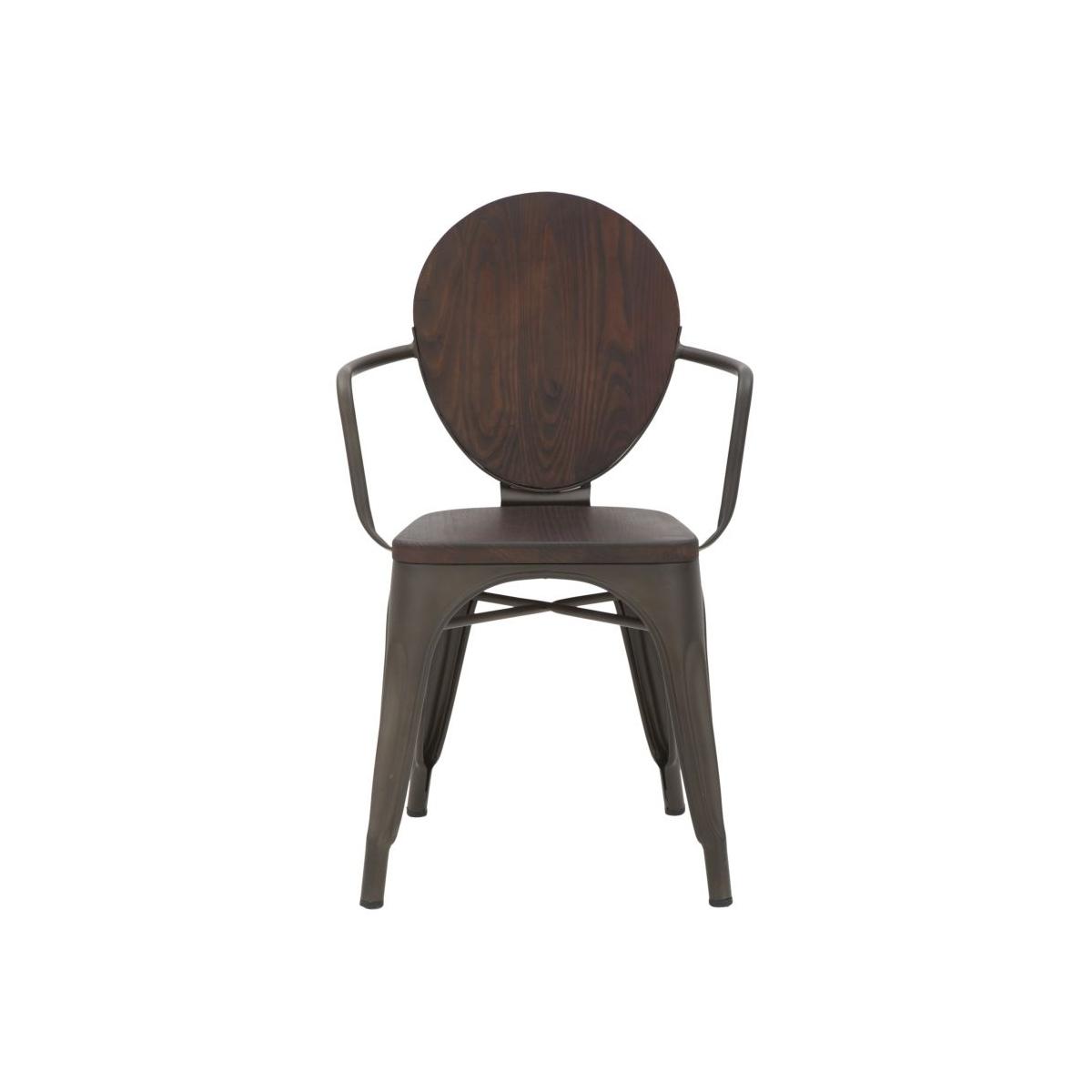 Sedia harlem cm 54x51x83 set 2 pz (altezza seduta cm 43)