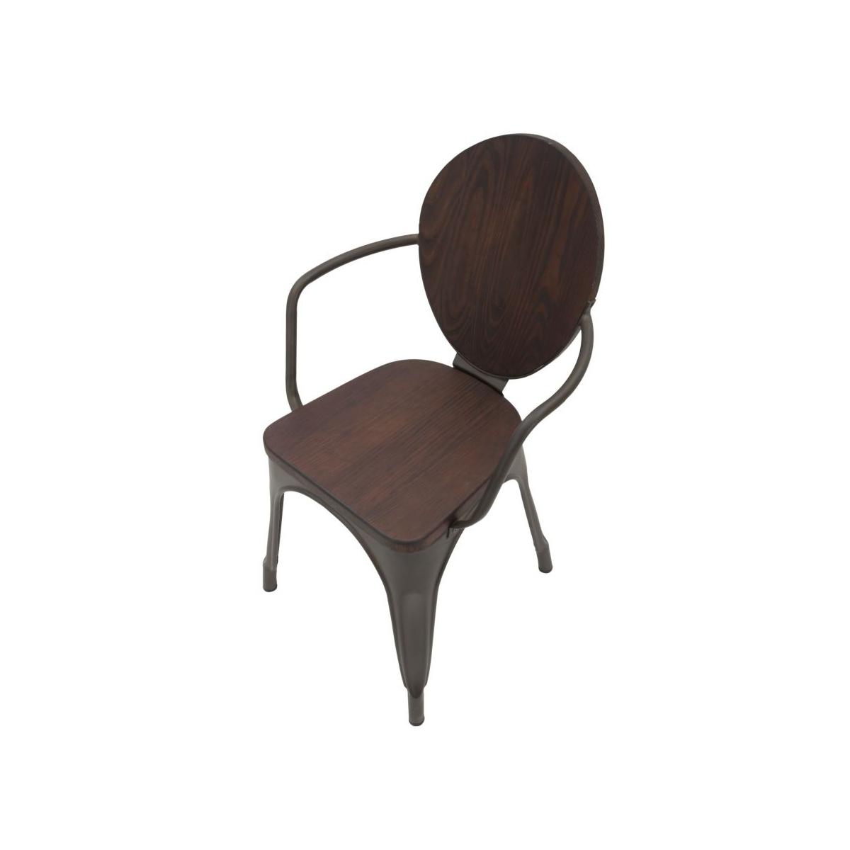 Sedia harlem cm 54x51x83 set 2 pz (altezza seduta cm 43)